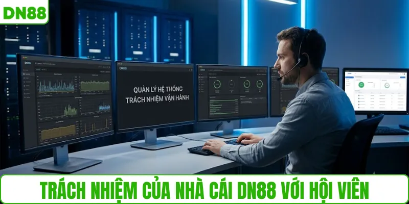 Trách nhiệm của nhà cái DN88 với hội viên